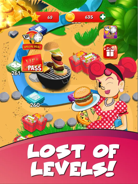 صور Burger Match 3 iPad 