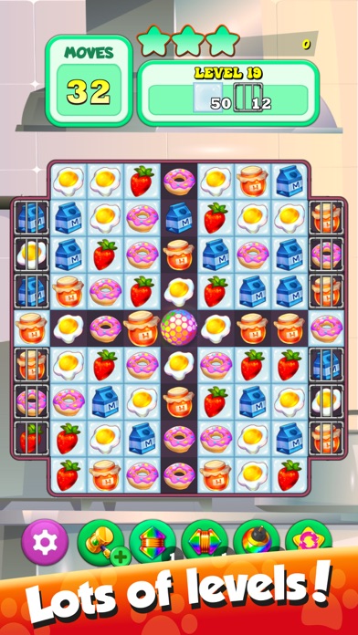 Greedy Cat Match 3应用截图
