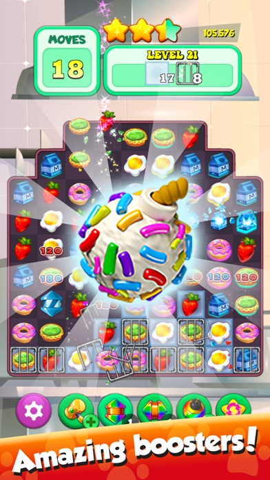 Greedy Cat Match 3应用截图