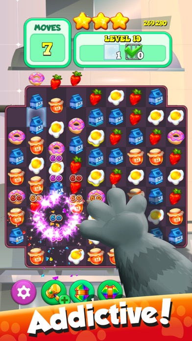 Greedy Cat Match 3应用截图