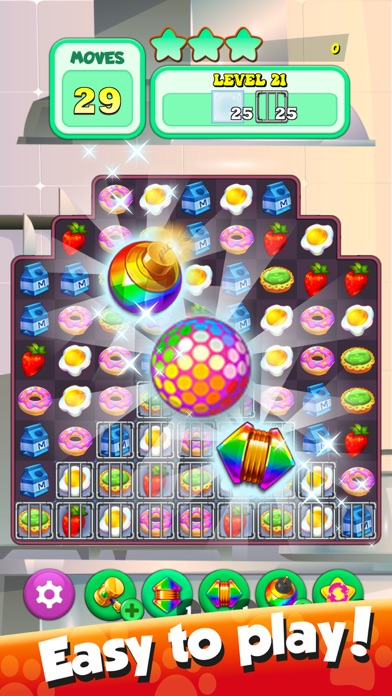 Greedy Cat Match 3应用截图