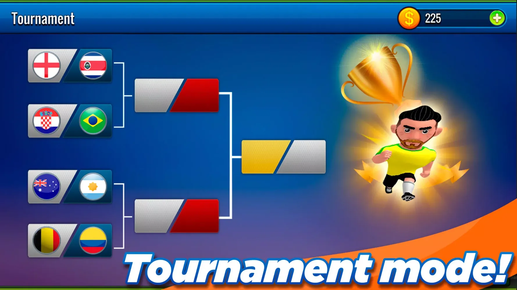 Скриншоты Finger Kick Soccer 2024