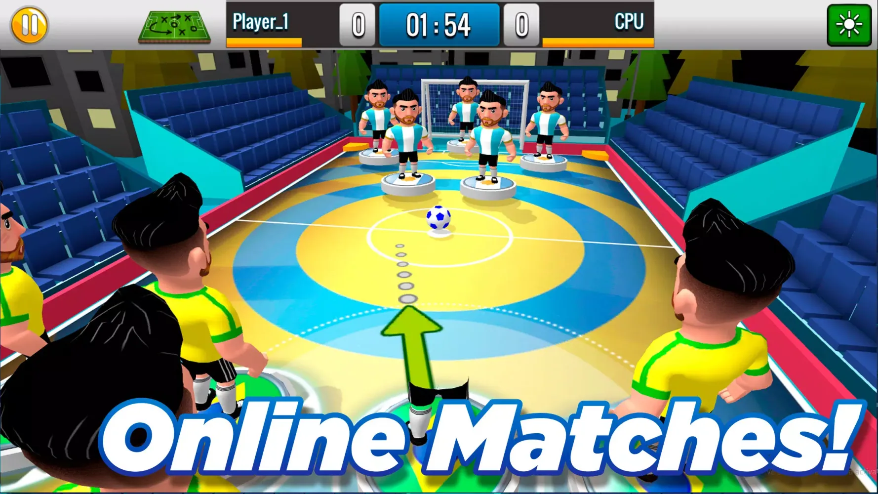 Скриншоты Finger Kick Soccer 2024