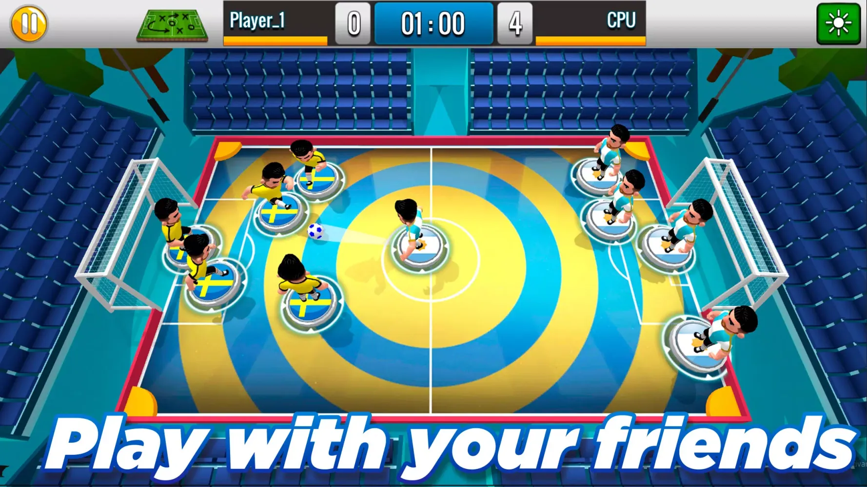Скриншоты Finger Kick Soccer 2024