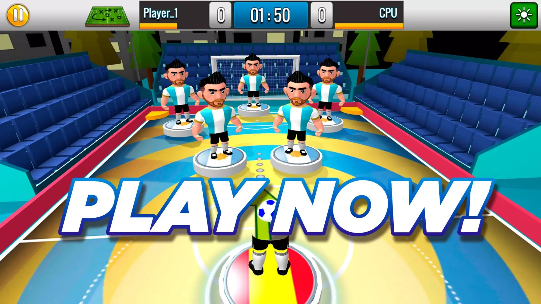 Скриншоты Finger Kick Soccer 2024