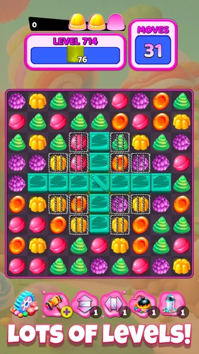 ภาพหน้าจอของ Colorful Gummy Blast