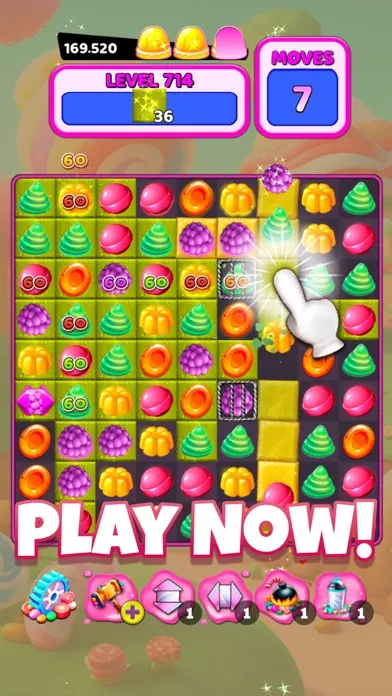 ภาพหน้าจอของ Colorful Gummy Blast