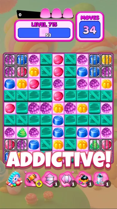 ภาพหน้าจอของ Colorful Gummy Blast