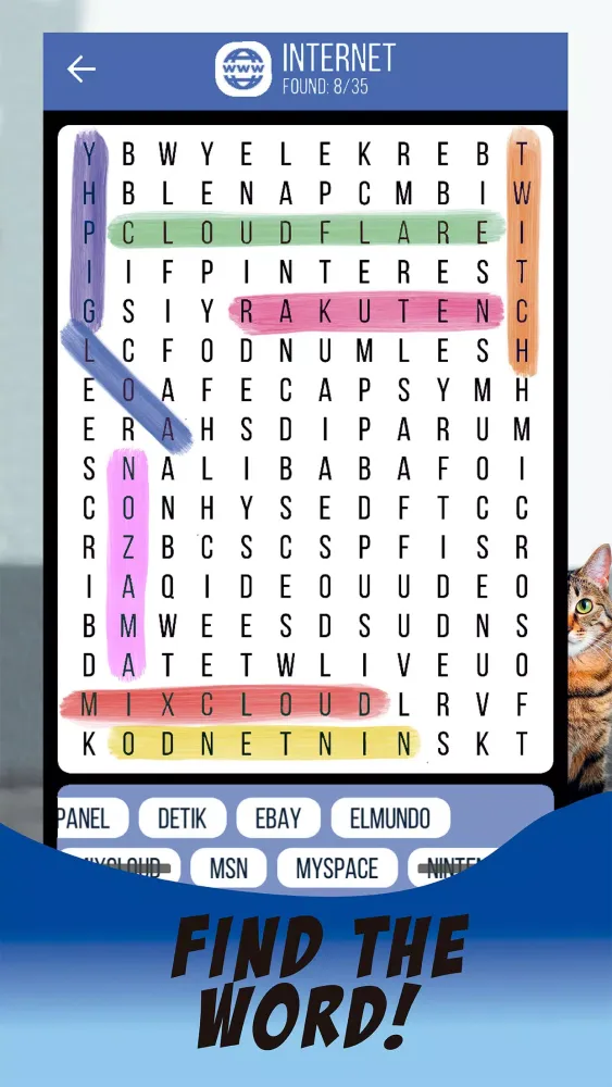 Word Search 2024 سکرین شاٹس