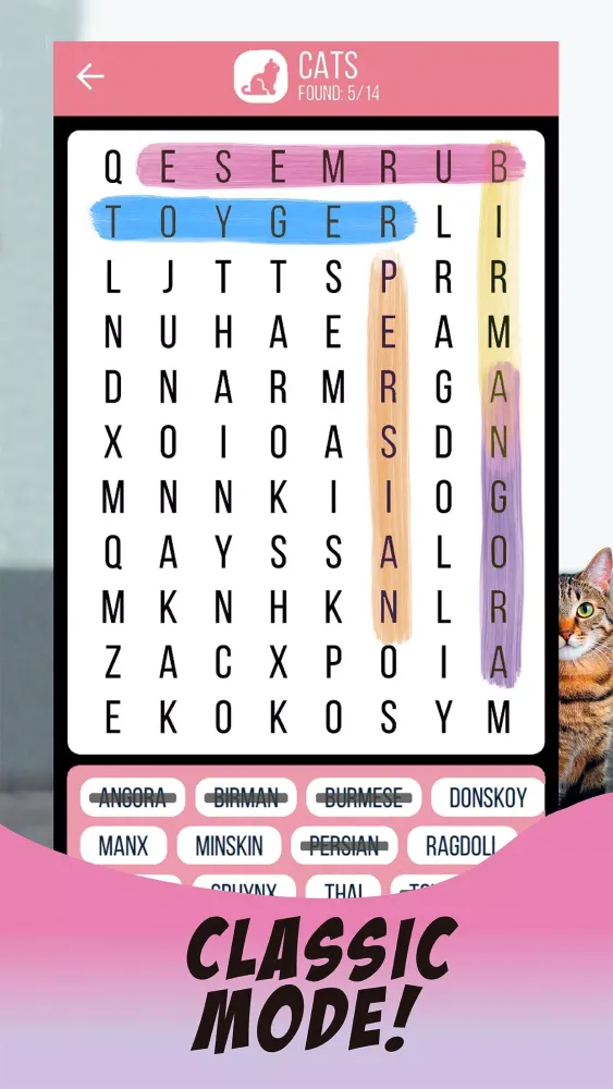 Word Search 2024 سکرین شاٹس