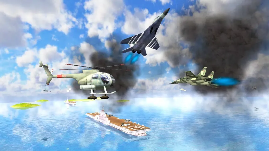 Aircraft War Jet Fighter Combat Screenshots