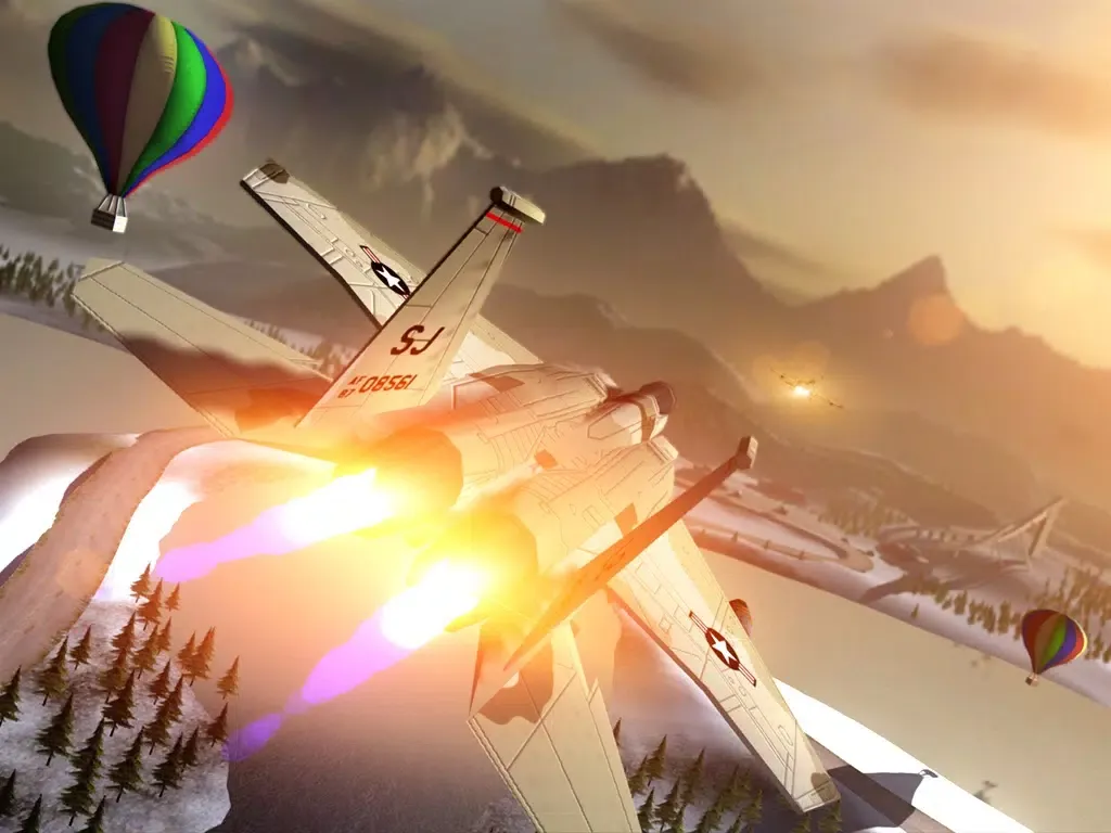 Frozen Air War Jet Fighter iPad  Screenshots