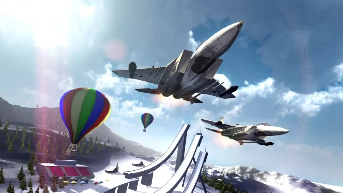 Frozen Air War Jet Fighter Screenshots