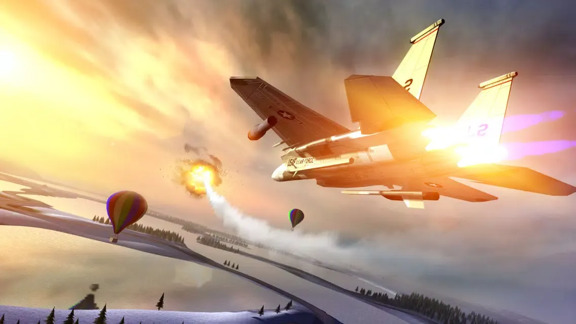Frozen Air War Jet Fighter Screenshots
