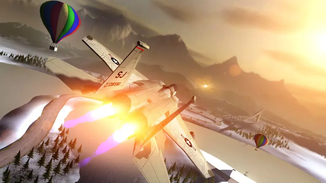 Frozen Air War Jet Fighter Screenshots