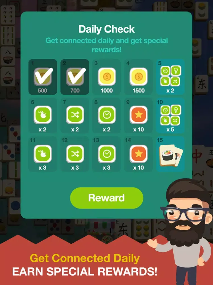 Mahjong Cooking Tower iPad 应用截图