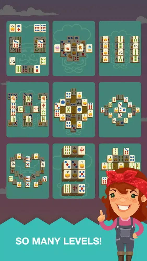Mahjong Cooking Tower应用截图
