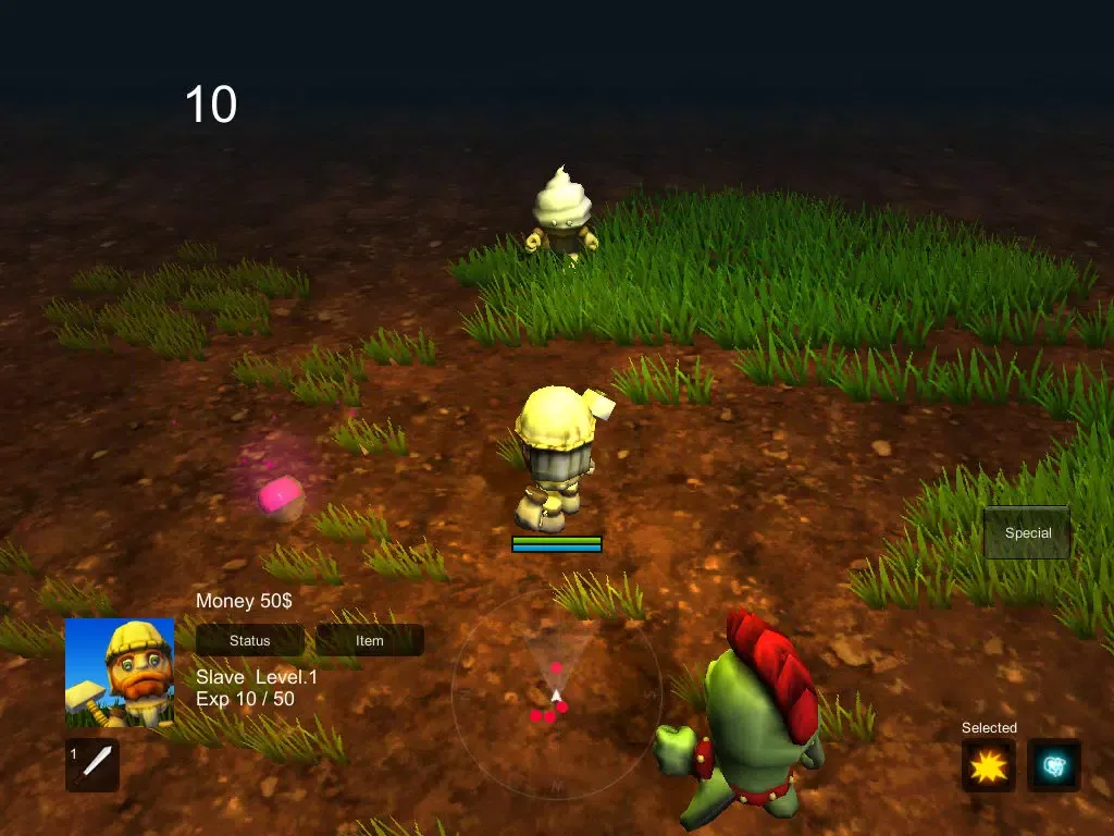 Bash Mini Monsters RPG Free iPad 应用截图