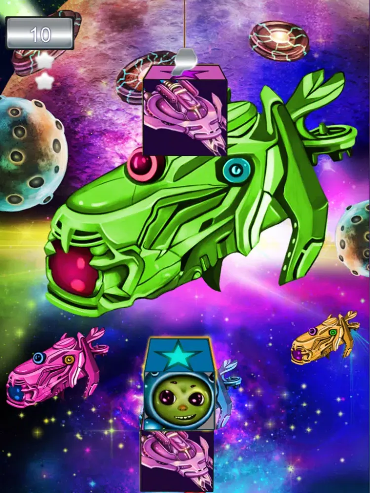 Star Blocks Quest - Free Tower Building Game iPad 应用截图