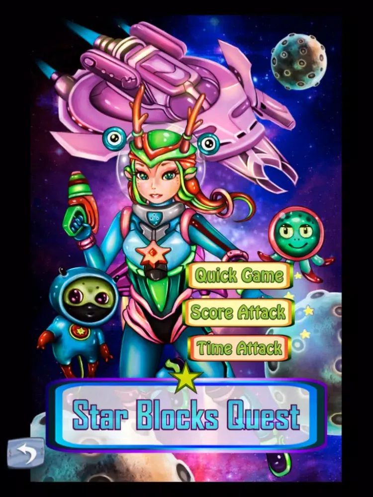 Star Blocks Quest - Free Tower Building Game iPad 应用截图