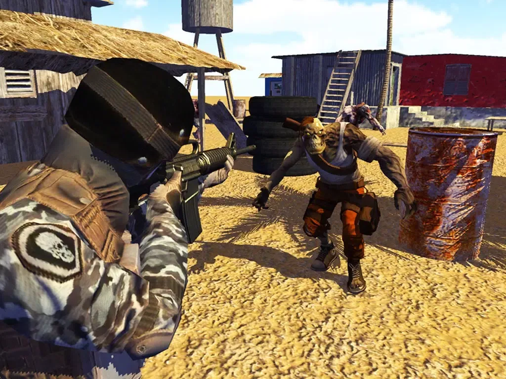 Survival Shooter Zombie Ground Zero iPad  Ekran Görüntüleri