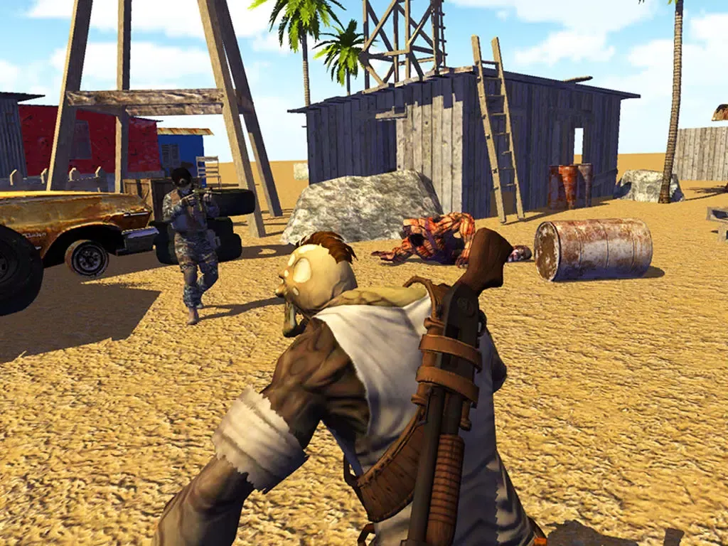Survival Shooter Zombie Ground Zero iPad  Ekran Görüntüleri