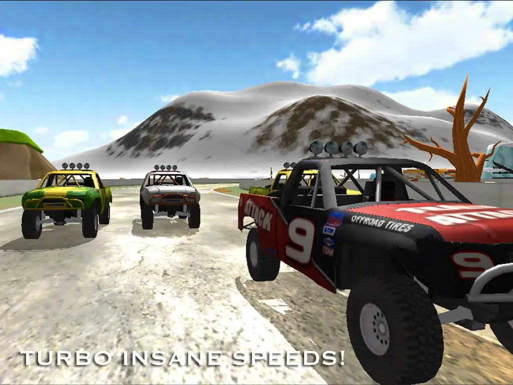Capturas de pantalla de A Turbo 4x4 Truck Race Free iPad 
