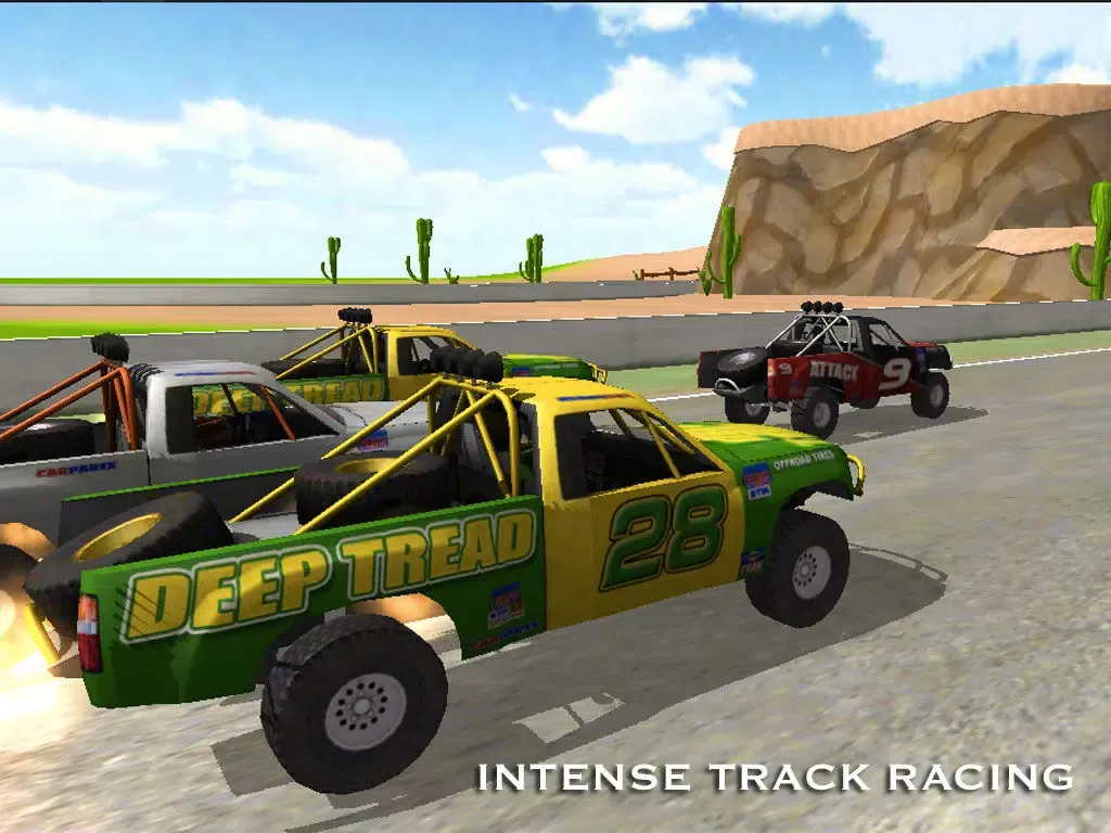 Capturas de pantalla de A Turbo 4x4 Truck Race Free iPad 
