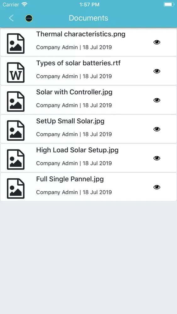 Captures d'écran de 1Up Solar