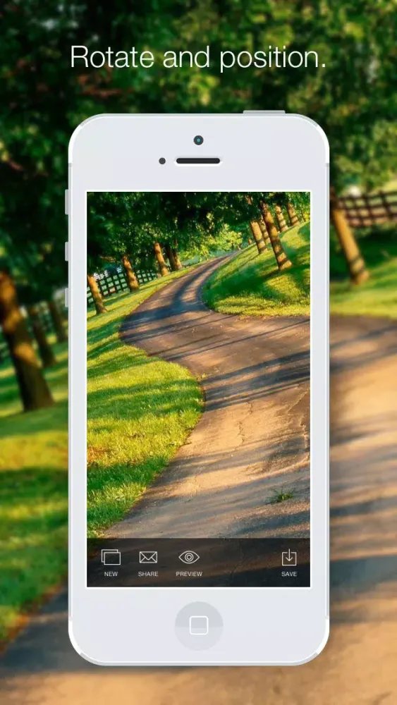 Wallpaper fixer - Fix wall papers and scale, rotate and crop backgrounds for iOS 7应用截图