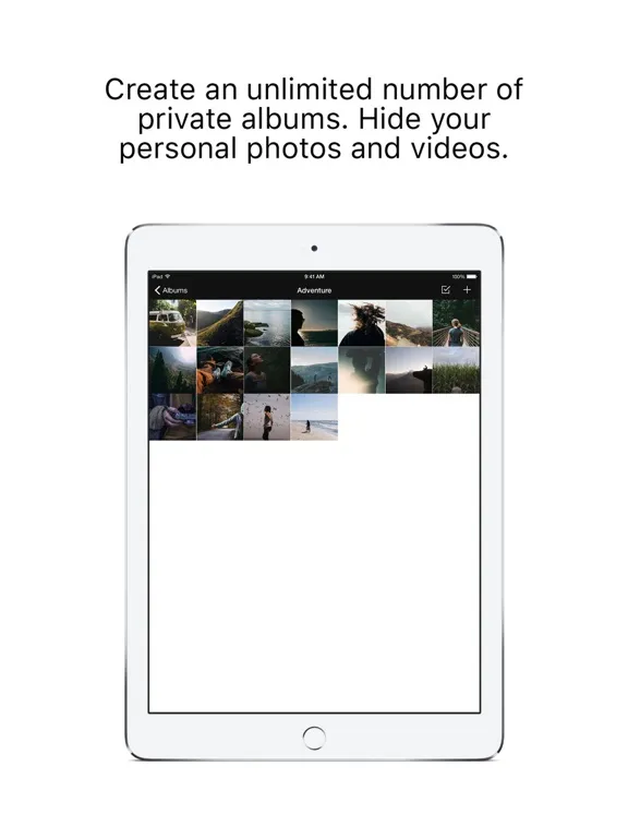 Private Vault – Store Files iPad  স্ক্রিনশট