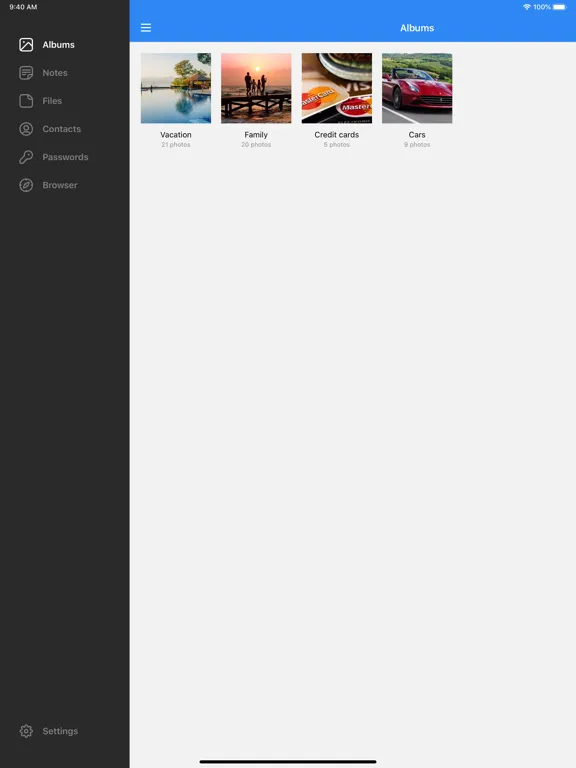 FileGuard iPad  스크린샷