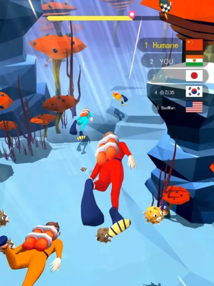 Diver - offline fun games iPad  Ekran Görüntüleri