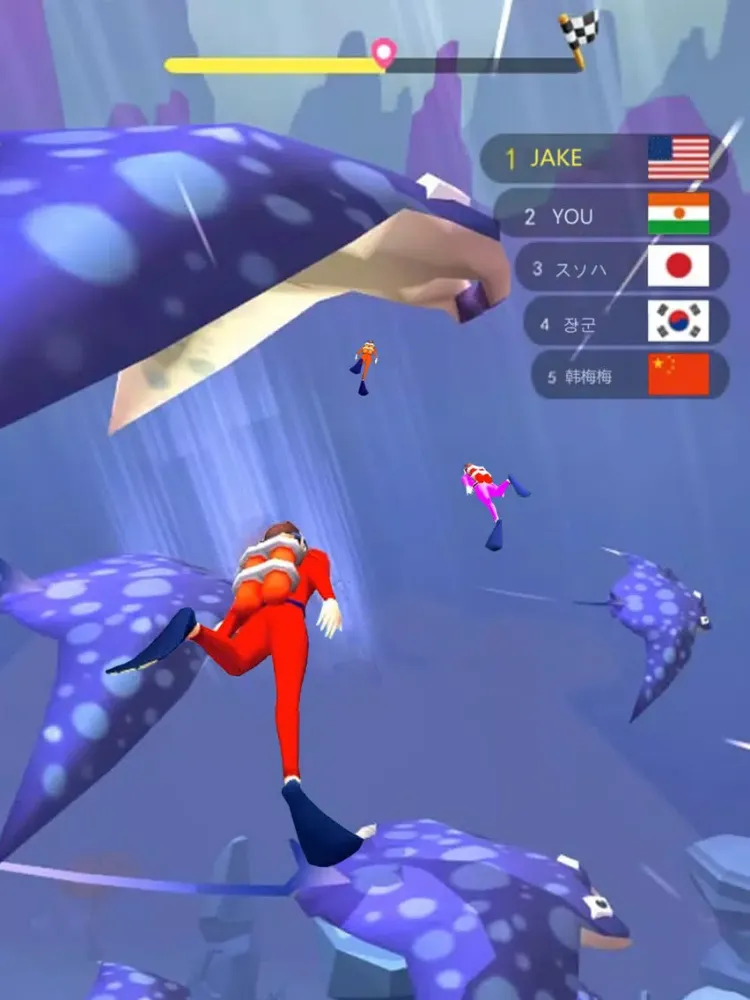 Diver - offline fun games iPad  Ekran Görüntüleri