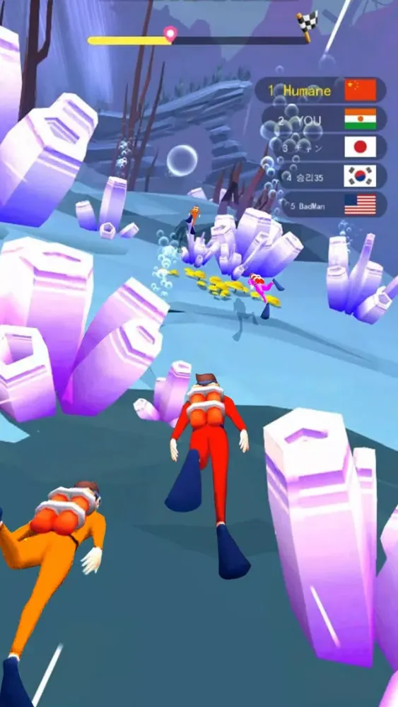 Diver - offline fun games Ekran Görüntüleri