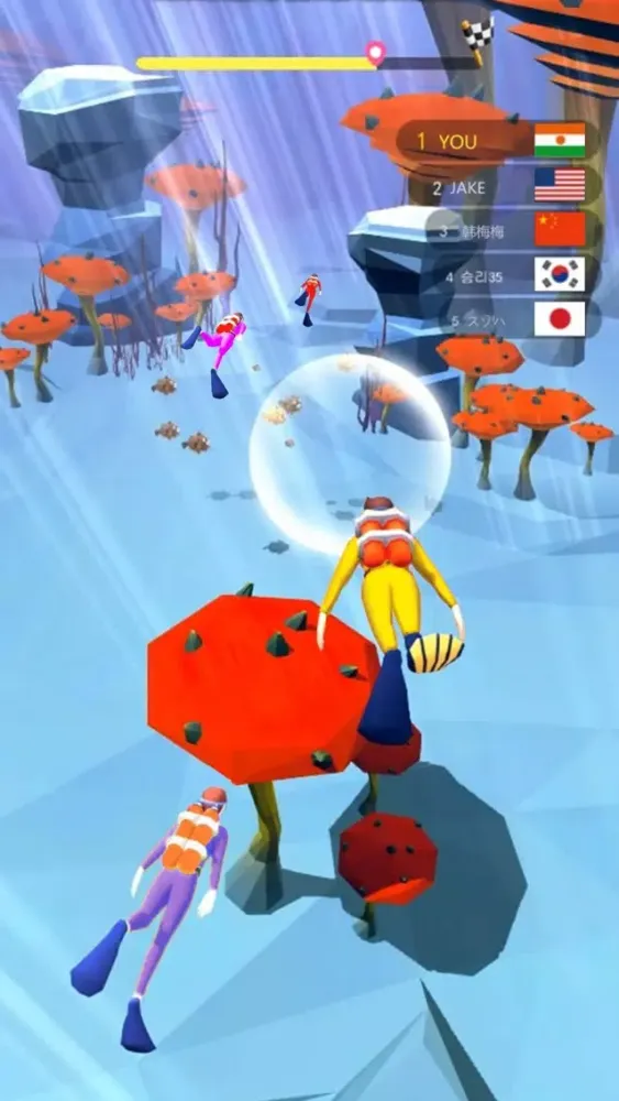 Diver - offline fun games Ekran Görüntüleri