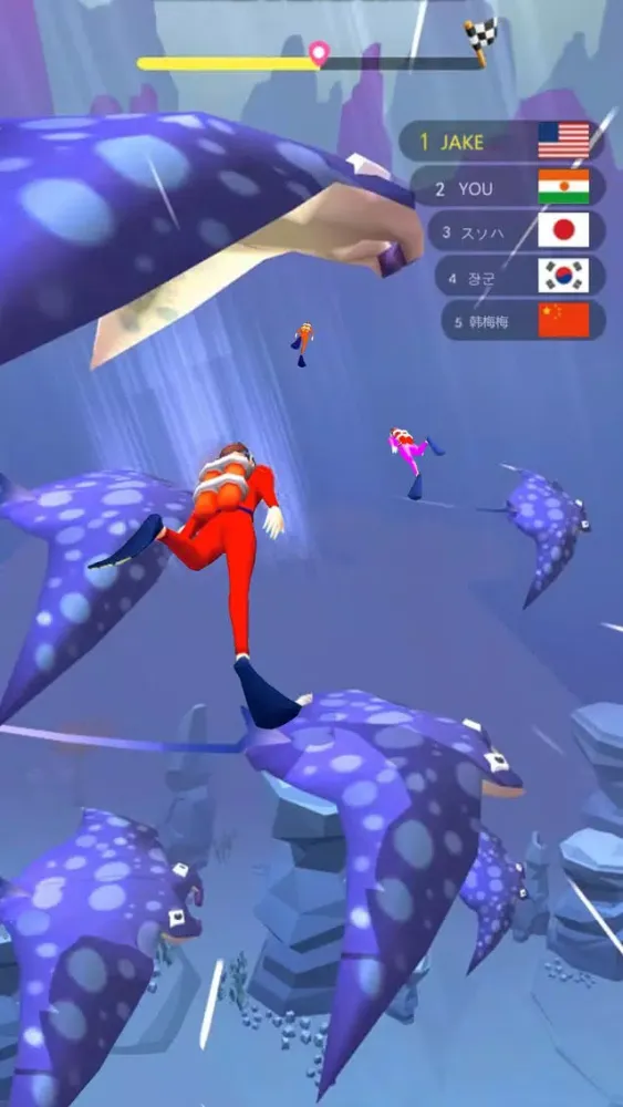 Diver - offline fun games Ekran Görüntüleri