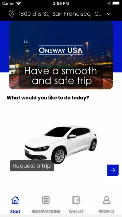 Tangkapan layar Oneway USA