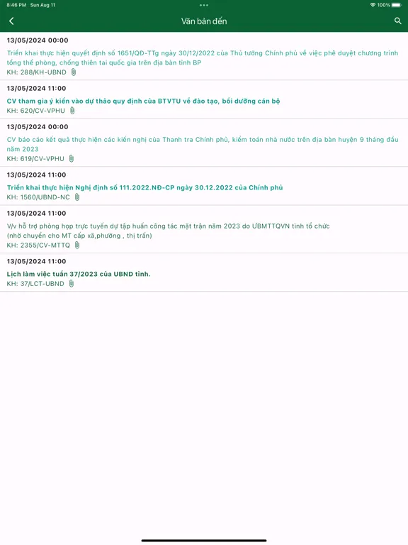 DHTN Bình Phước iPad 应用截图