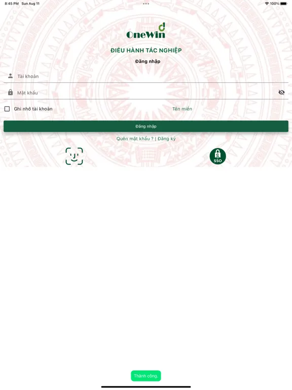 DHTN Bình Phước iPad 应用截图