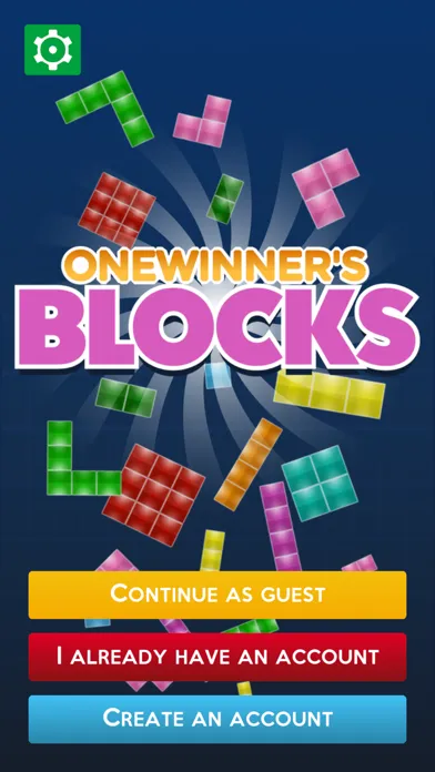 Tangkapan skrin OneWinner's Blocks