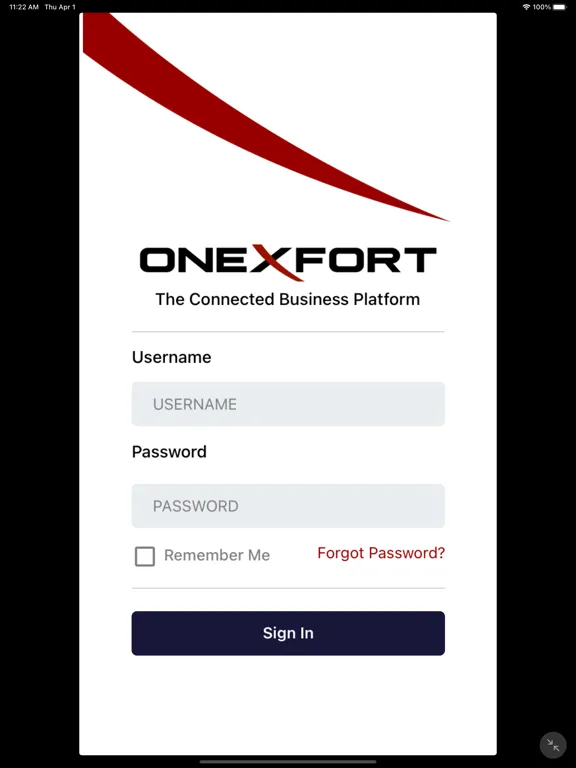 Capturas de pantalla de Onexfort iPad 