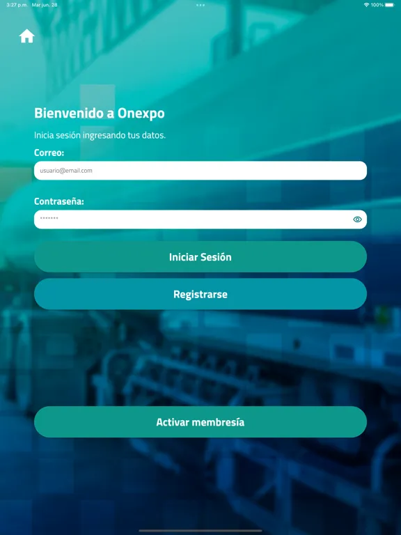 تصاویر ONEXPO NACIONAL APP iPad 