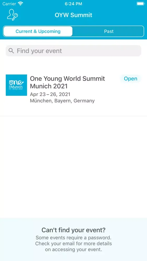 Screenshot di One Young World 2021 Summit