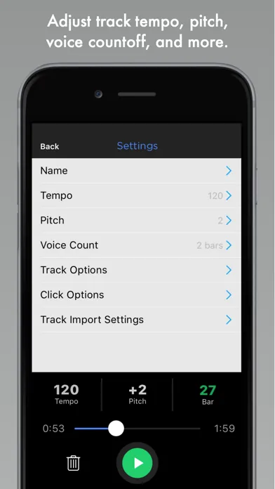 ShowOne - Pro Backing Tracks سکرین شاٹس