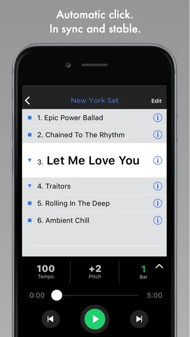 ShowOne - Pro Backing Tracks سکرین شاٹس