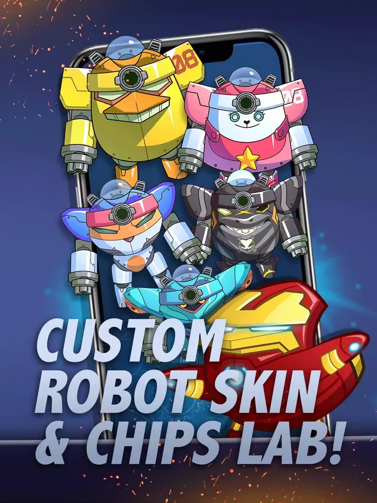 Zrzuty ekranu Idle Robot Clicker : CHIPS iPad 