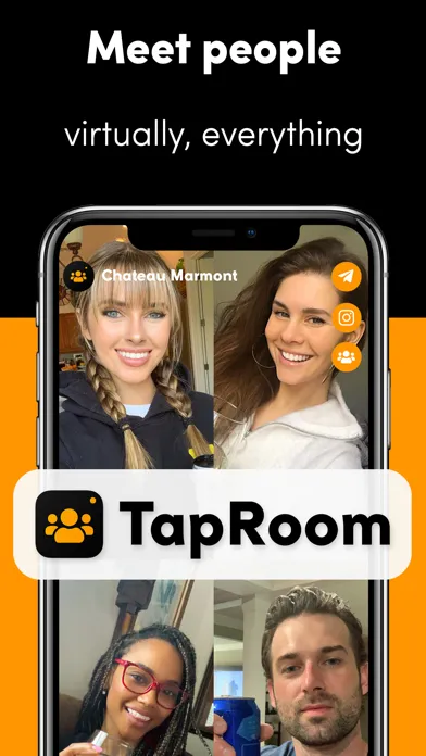 TapRoom - Social Video Chat Ekran Görüntüleri