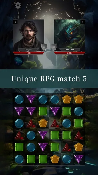 Tangkapan layar IN - match3, mmorpg, PvP/PvE