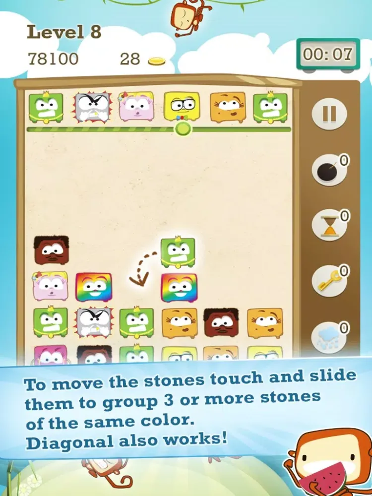 Stontrix, stone crush iPad  Screenshots